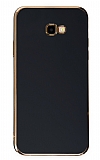 Eiroo Borderline Samsung Galaxy J4 Plus Kamera Korumalı Siyah Silikon Kılıf