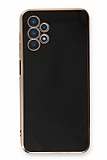 Eiroo Borderline Samsung Galaxy A13 Kamera Korumal Siyah Silikon Klf