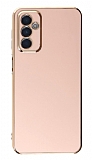 Eiroo Borderline Samsung Galaxy M13 Kamera Korumal Pembe Silikon Klf