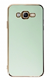 Eiroo Borderline Samsung Galaxy J7 / J7 Core Kamera Korumalı Yeşil Silikon Kılıf