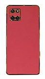 Eiroo Borderline Samsung Galaxy Note 10 Lite Kamera Korumalı Kırmızı Silikon Kılıf