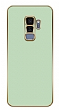 Eiroo Borderline Samsung Galaxy S9 Plus Kamera Korumalı Yeşil Silikon Kılıf