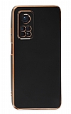 Eiroo Borderline Xiaomi Mi 10T Pro Kamera Korumal Siyah Silikon Klf