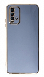 Eiroo Borderline Xiaomi Poco M3 Kamera Korumal Mavi Silikon Klf