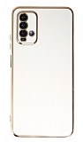 Eiroo Borderline Xiaomi Poco M3 Kamera Korumal Beyaz Silikon Klf