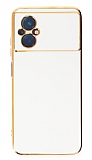 Eiroo Borderline Xiaomi Poco M5 Kamera Korumal Beyaz Silikon Klf