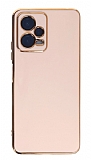 Eiroo Borderline Xiaomi Poco X5 5G Kamera Korumal Pembe Silikon Klf