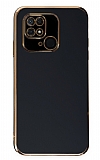 Eiroo Borderline Xiaomi Poco C40 Kamera Korumal Siyah Silikon Klf