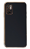 Eiroo Borderline Xiaomi Redmi Note 10 5G Kamera Korumalı Siyah Silikon Kılıf