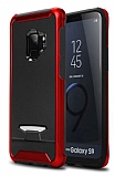 Eiroo Bumblebe Samsung Galaxy S9 Ultra Koruma Kırmızı Kılıf