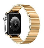 Eiroo Classy Apple Watch Gold Metal Kordon 38 40 41 mm