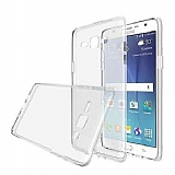 Eiroo Clear Hybrid Samsung Galaxy J7 Core Silikon Kenarlı Şeffaf Rubber Kılıf