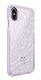 Eiroo Color Crystal iPhone XS Max Mor Silikon Klf