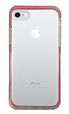 Eiroo Color Fit iPhone 6 / 6S Kamera Korumalı Pembe Silikon Kılıf