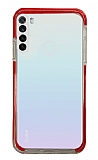Eiroo Color Fit Xiaomi Redmi Note 8 Kamera Korumalı Kırmızı Silikon Kılıf