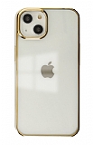 Eiroo Color Series iPhone 13 Gold Rubber Klf