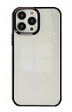 Eiroo Color Series iPhone 13 Pro Max Siyah Rubber Kılıf