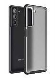 Eiroo Firm Samsung Galaxy S21 FE 5G Ultra Koruma Siyah Kılıf