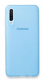 Eiroo Frosty Samsung Galaxy A30S Mavi Silikon Kılıf