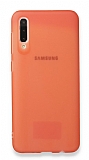 Eiroo Frosty Samsung Galaxy A30S Kırmızı Silikon Kılıf
