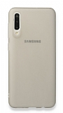 Eiroo Frosty Samsung Galaxy A50 Şeffaf Siyah Silikon Kılıf
