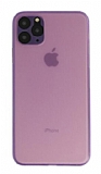 Eiroo Ghost Thin iPhone 11 Ultra İnce Mor Rubber Kılıf