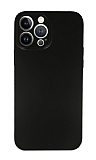 Eiroo Ghost Thin iPhone 13 Pro Max Ultra İnce Siyah Rubber Kılıf