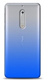 Eiroo Gradient Nokia 5 Geçişli Mavi Rubber Kılıf
