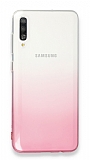 Eiroo Gradient Samsung Galaxy A30S Geçişli Pembe Silikon Kılıf