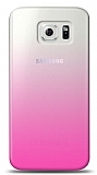 Eiroo Gradient Samsung Grand S6 Edge Geçişli Pembe Rubber Kılıf