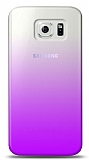 Eiroo Gradient Samsung Grand S6 Edge Geçişli Mor Rubber Kılıf