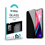 Eiroo iPhone 11 Full Privacy Tempered Glass Cam Ekran Koruyucu