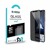 Eiroo iPhone 11 Pro Full Privacy Tempered Glass Cam Ekran Koruyucu