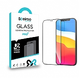 Eiroo iPhone 12 Mini Tempered Glass Full Cam Ekran Koruyucu