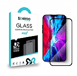Eiroo iPhone 13 Pro Max Curve Tempered Glass Cam Ekran Koruyucu