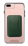 Eiroo iPhone 7 Plus / 8 Plus Yeşil Kartlıklı Standlı Ultra Koruma Kılıf