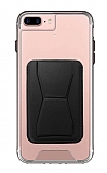 Eiroo iPhone 7 Plus / 8 Plus Siyah Kartlıklı Standlı Ultra Koruma Kılıf