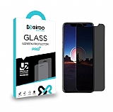 Eiroo iPhone X / XS Privacy Tempered Glass Cam Ekran Koruyucu