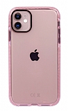 Eiroo Jelly iPhone 12 / 12 Pro 6.1 inç Pembe Silikon Kılıf