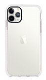 Eiroo Jelly iPhone 11 Pro effaf Beyaz Silikon Klf