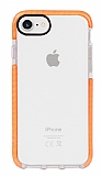 Eiroo Jelly iPhone 6 / 6S effaf Turuncu Silikon Klf