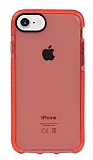Eiroo Jelly iPhone SE 2022 Krmz Silikon Klf