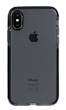Eiroo Jelly iPhone XS Max Siyah Silikon Kılıf