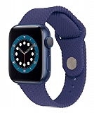 Eiroo KRD-37 Apple Watch 4 / Watch 5 Lacivert Silikon Kordon 40mm