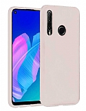 Eiroo Lansman Huawei P40 lite E Sand Pink Silikon Kılıf