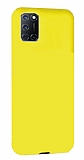 Eiroo Lansman Oppo A72 Sarı Silikon Kılıf