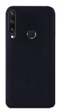 Eiroo Lansman Huawei Y6p Siyah Silikon Klf