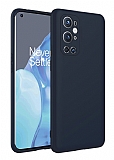 Eiroo Lansman OnePlus 9 Pro Kamera Korumal Lacivert Silikon Klf