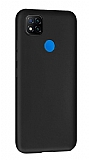 Eiroo Lansman Xiaomi Redmi 9C Siyah Silikon Kılıf