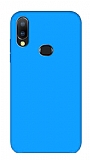 Eiroo Lansman Samsung Galaxy A20S Mavi Silikon Klf